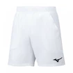 Herren Shorts Mizuno  8 in Flex Short White
