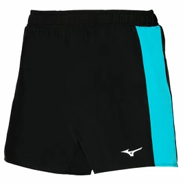 Herren Shorts Mizuno Alpha 5.5 Short Black/Algiers Blue