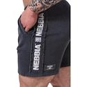 Herren Shorts Nebbia NEBBIA x OLYMPIA Washed Sweat Shorts LEGEND 786 black