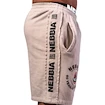 Herren Shorts Nebbia NEBBIA x OLYMPIA Washed Sweat Shorts LEGEND 786 light grey