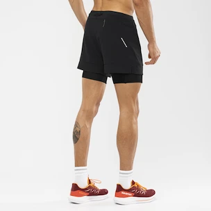 Herren Shorts Salomon Cross 2in1 Shorts Black