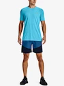 Herren Shorts Under Armour  Knit Woven Hybrid Shorts-BLU