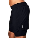 Herren Shorts Under Armour Qualifier SpeedPocket 2-in-1 Short schwarz