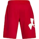 Herren Shorts Under Armour Rival Fleece Logo Sweatshort Red