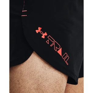 Herren Shorts Under Armour  SpeedPocket Trail Short-BLK XXL