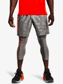 Herren Shorts Under Armour Woven Emboss Shorts-GRY