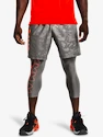 Herren Shorts Under Armour  Woven Emboss Shorts-GRY S