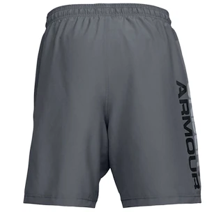 Herren Shorts Under Armour  Woven Graphic Wordmark Short Grey S