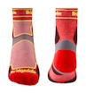 Herren Socken Bridgedale  Trail Run Ultralight T2 Coolmax Sport ¾ Crew Red