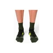 Herren Socken On  Mid Sock Jungle/Lime