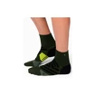 Herren Socken On  Mid Sock Jungle/Lime