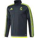 Herren Sweatshirt adidas Real Madrid CF Training Top Grey