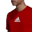 Herren T-Shirt adidas Aeroready 3-Stripes Back Tee Scarlet