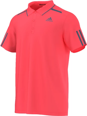 Herren T Shirt adidas Barricade Polo Red Sportega