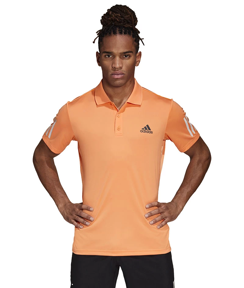 Adidas orange polo shirt 2025