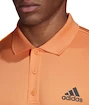 Herren T-Shirt adidas Club 3-Stripes Polo Orange - Gr. L