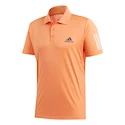 Herren T-Shirt adidas Club 3-Stripes Polo Orange - Gr. L