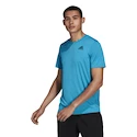 Herren T-Shirt adidas  Club 3STR T-Shirt Sonic Aqua