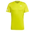 Herren T-Shirt adidas Club 3STR Tee Yellow
