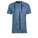 Herren T-Shirt adidas  Club Graphic Tee Blue