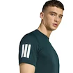 Herren T-Shirt adidas  Club Tennis Climacool 3-Stripes T-Shirt Aurora Ivy