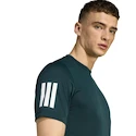 Herren T-Shirt adidas  Club Tennis Climacool 3-Stripes T-Shirt Aurora Ivy