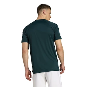 Herren T-Shirt adidas  Club Tennis Climacool 3-Stripes T-Shirt Aurora Ivy