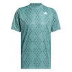 Herren T-Shirt adidas  Club Tennis Climacool Graphic T-Shirt Green