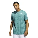 Herren T-Shirt adidas  Club Tennis Climacool Graphic T-Shirt Green