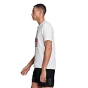 Herren T-Shirt adidas  Fast GFX white