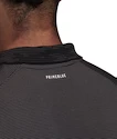 Herren T-Shirt adidas Freelift Polo Primeblue Dark Grey