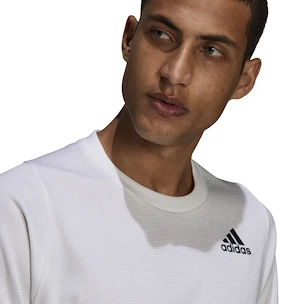 Herren T-Shirt adidas  Freelift T-Shirt White