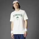 Herren T-Shirt adidas  Heritage Graphic Tee White