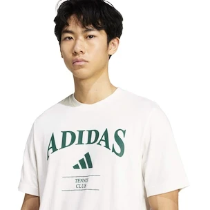 Herren T-Shirt adidas  Heritage Graphic Tee White