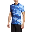 Herren T-Shirt adidas  Melbourne Tennis HEAT.RDY FreeLift Polo Shirt Blue