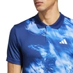 Herren T-Shirt adidas  Melbourne Tennis HEAT.RDY FreeLift Polo Shirt Blue