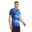 Herren T-Shirt adidas  Melbourne Tennis HEAT.RDY FreeLift Polo Shirt Blue