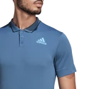 Herren T-Shirt adidas  Paris Freelift Polo Altered Blue