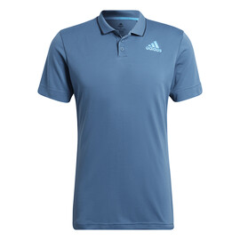 Herren T-Shirt adidas  Paris Freelift Polo Altered Blue