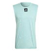 Herren T-Shirt adidas  Paris Sleeveless Aqua