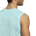 Herren T-Shirt adidas  Paris Sleeveless Aqua