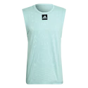 Herren T-Shirt adidas  Paris Sleeveless Aqua