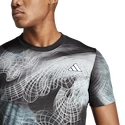 Herren T-Shirt adidas  Printed Tee Pro Black