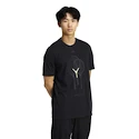 Herren T-Shirt adidas  Rackets Graphic Tee Black