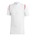 Herren T-Shirt adidas SMC Zipper Tee White
