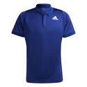 Herren T-Shirt adidas  Tennis Freelift Polo T-Shirt Victory Blue/White