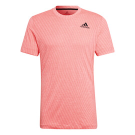 Herren T-Shirt adidas  Tennis Freelift Tee Acid Red