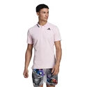 Herren T-Shirt adidas  US Series Polo Pink