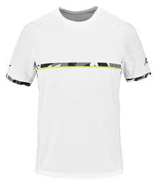 Herren T-Shirt Babolat Aero Crew Neck Tee Men White