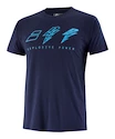 Herren T-Shirt Babolat  Drive Cotton Tee Blue